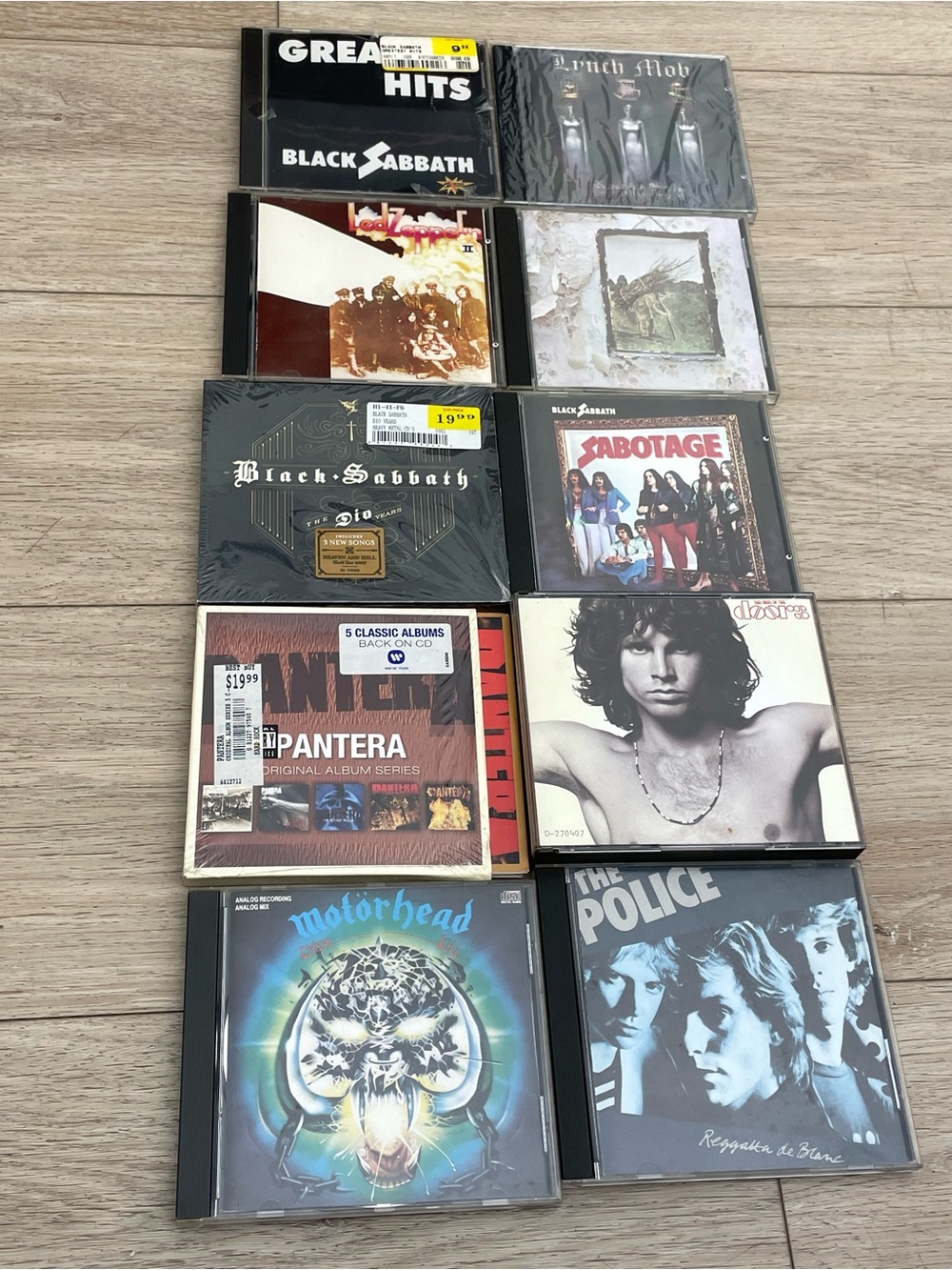 10 Vintage CD Rock Lot, NM, Mint,
